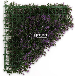El Follaje Artificial Arrayan Morado para Muro Verde es Ideal para combinar con cualquier otro modelo de Follaje, por medio de un diseño de follaje personalizado.  