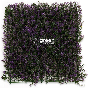 El follaje Arrayan Morado para Muro Verde, tiene pequeñas hojas de color verde con puntas de color morado que alegrarán cualquier espacio. Ideal para combinar con cualquier otro modelo de Follaje, por medio de un diseño de follaje personalizado. 