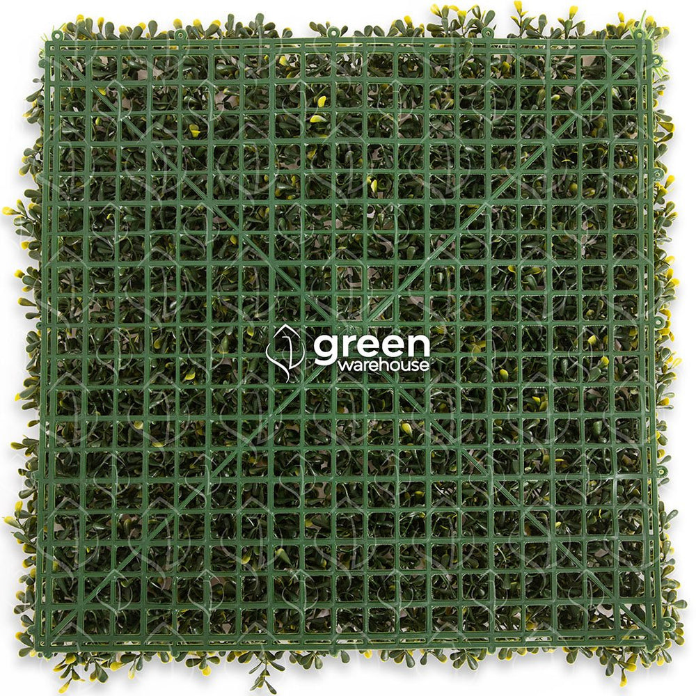 Debido a los detalles y el material del que está hecho del panel de Follaje Artificial Boxwood Real permite que su instalación sea mucho más sencilla y rápida.  