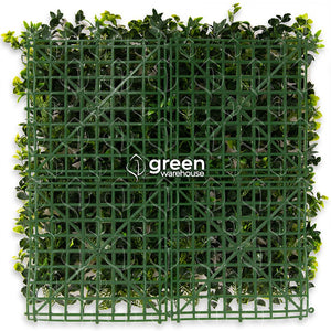 Debido a los detalles y el material del que está hecho del panel de Follaje Artificial Helecho Mixto permite que su instalación sea mucho más sencilla y rápida.  
