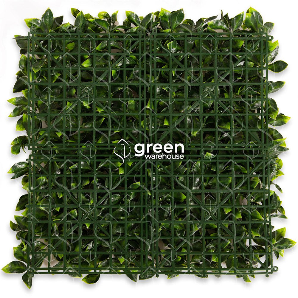 Debido a los detalles y el material del que está hecho del panel de Follaje Artificial Hoja de Gardenia permite que su instalación sea mucho más sencilla y rápida.  