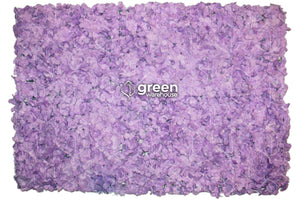 Panel de Flores Lily, es un modelo que se compone de flores de lilas, pequeñas, suaves y lisas con textura de línea de veta y bordes ondulados para un toque realista, perfecto para la decoración de interiores y muros en casas, estudios o negocios,  reflejando un aspecto juvenil y atrevido. 
