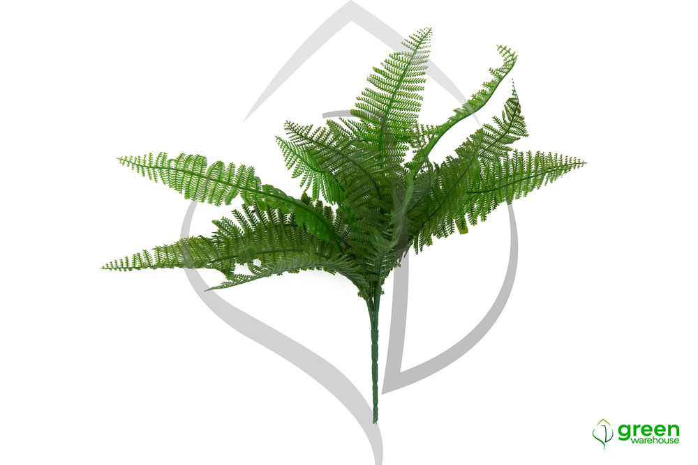 El Helecho es una Planta Artificial tan versátil que puede acompañarse con otros estilos y se hará lucir por sí sola, debido a la forma de sus hojas y la variedad de acomodos que se le pueden dar. Crea ambientes mucho más limpios debido a su imagen tan realista y viva, siendo la mejor compañera para tener plantas en casa, oficina o negocios. Hacemos envíos a todo México. 