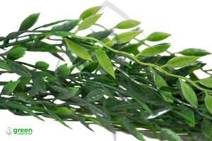 La Planta Artificial Hoja de Sauce es la mejor aliada para tener plantas en interior, su apariencia tan versátil y divertida hacen lucir los espacios mucho más frescos y coloridos, su tamaño y estilo de hoja en color verde con ciertos tonos amarillo en sus puntas resaltan por completo en cualquier lugar. 